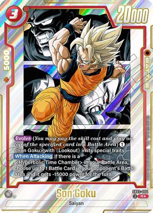 Image of Son Goku - SB02-004 (Alternate Art) (SB02-004) - Manga Booster 02 Holofoil