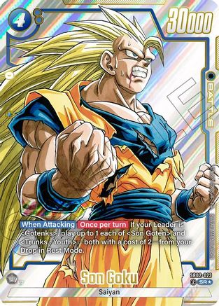 Image of Son Goku - SB02-023 (Alternate Art) (SB02-023) - Manga Booster 02 Holofoil