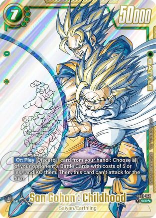 Image of Son Gohan : Childhood - FB01-140 (FB01-140) - Manga Booster 02 Holofoil