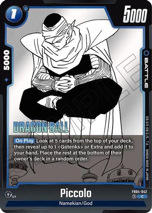 Image of Piccolo - FB04-042 (FB04-042) - Manga Booster 02 Holofoil