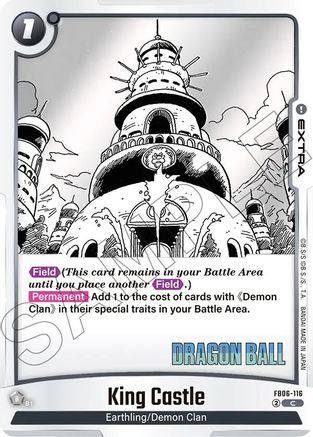 Image of King Castle (FB06-116) - Manga Booster 02 Holofoil