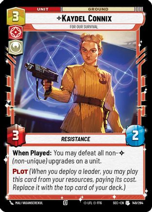 Image of Kaydel Connix - For Our Survival (149/264) - Secrets of Power