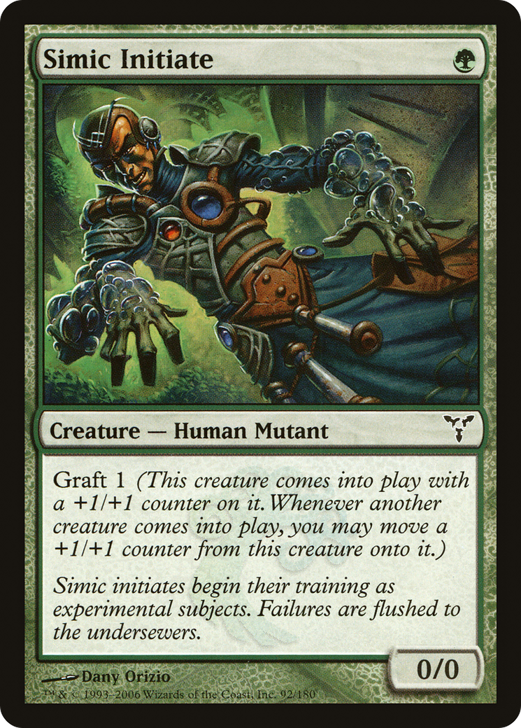 Image of Simic Initiate (DIS-092) - Dissension Foil