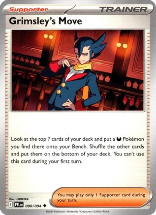 Image of Grimsley's Move 090  ME02 Phantasmal Flames - Uncommon