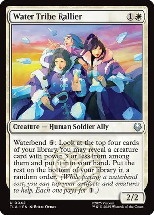 Image of Water Tribe Rallier (TLA-042) - Avatar: The Last Airbender