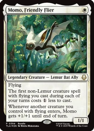 Image of Momo, Friendly Flier (UMP-394) - Unique and Miscellaneous Promos Foil