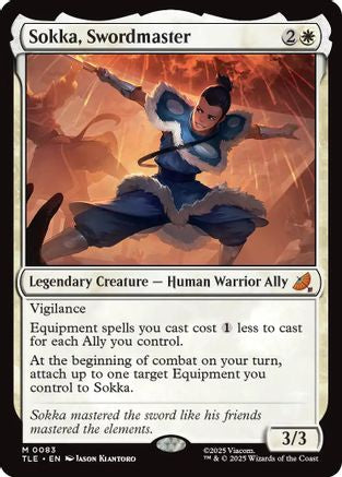 Image of Sokka, Swordmaster (TLE-083) - Avatar: The Last Airbender: Eternal-Legal