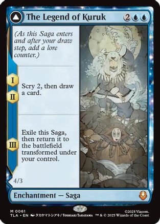 Image of The Legend of Kuruk (TLA-061) - Avatar: The Last Airbender Foil