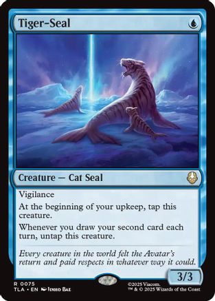 Image of Tiger-Seal (TLA-075) - Avatar: The Last Airbender