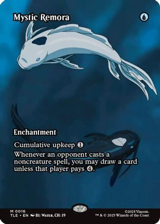 Image of Mystic Remora (Borderless) (TLE-016) - Avatar: The Last Airbender: Eternal-Legal Foil