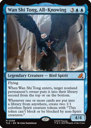 Image of Wan Shi Tong, All-Knowing (TLE-098) - Avatar: The Last Airbender: Eternal-Legal