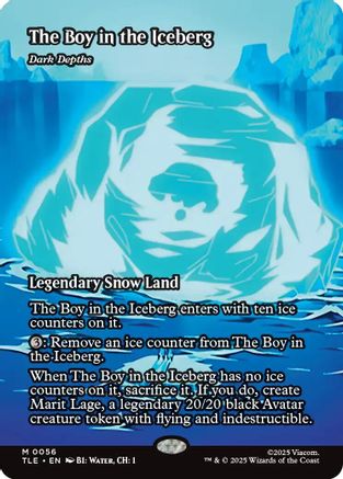 Image of The Boy in the Iceberg - Dark Depths (TLE-056) - Avatar: The Last Airbender: Eternal-Legal