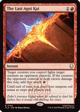 Image of The Last Agni Kai (TLA-144) - Avatar: The Last Airbender
