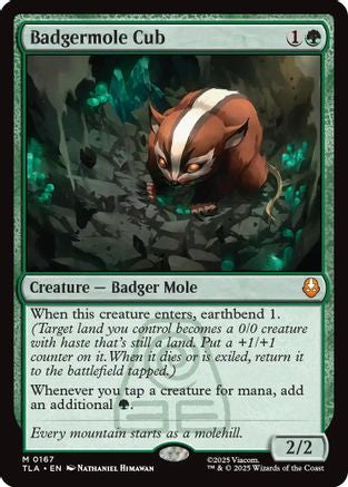 Image of Badgermole Cub (TLA-167) - Avatar: The Last Airbender