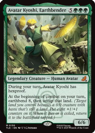 Image of Avatar Kyoshi, Earthbender (TLE-130) - Avatar: The Last Airbender: Eternal-Legal Foil