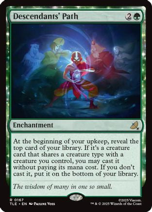 Image of Descendants' Path (TLE-167) - Avatar: The Last Airbender: Eternal-Legal Foil