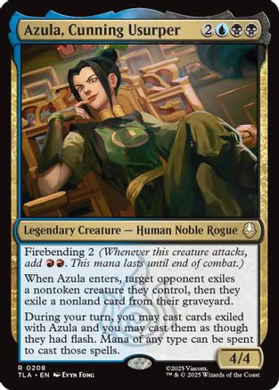 Image of Azula, Cunning Usurper (TLA-208) - Avatar: The Last Airbender