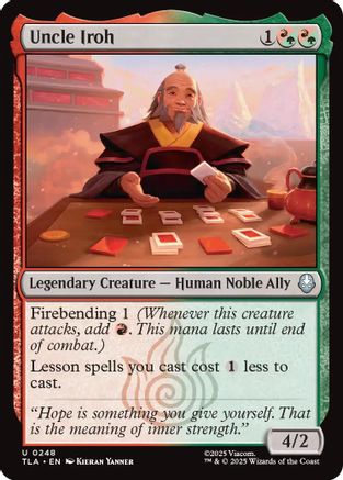 Image of Uncle Iroh (TLA-248) - Avatar: The Last Airbender Foil