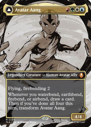 Image of Avatar Aang (Borderless) (TLA-308) - Avatar: The Last Airbender