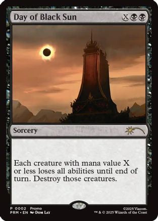 Image of Day of Black Sun (UMP-002) - Unique and Miscellaneous Promos