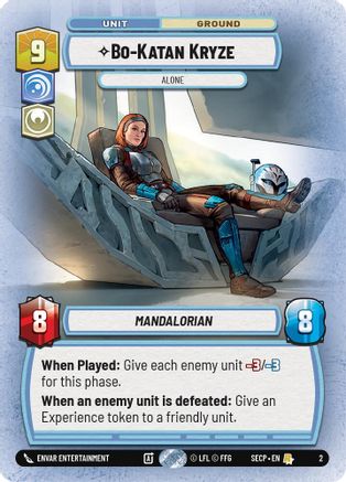 Image of Bo-Katan Kryze - Alone  - Secrets of Power Weekly Play Promos