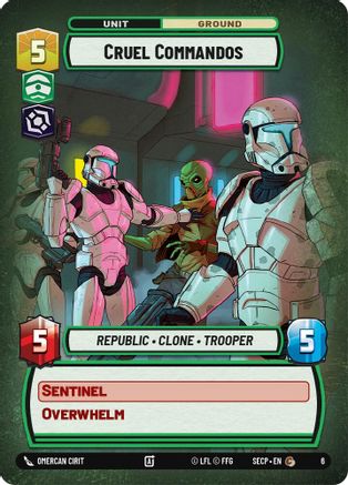 Image of Cruel Commandos  - Secrets of Power Weekly Play Promos
