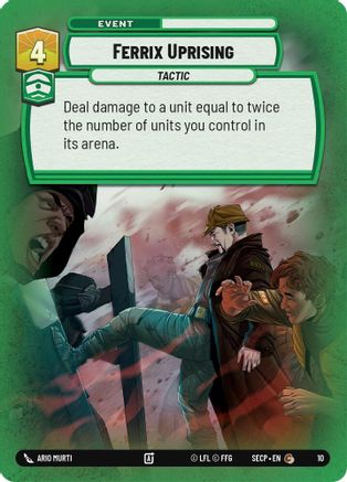 Image of Ferrix Uprising  - Secrets of Power Weekly Play Promos