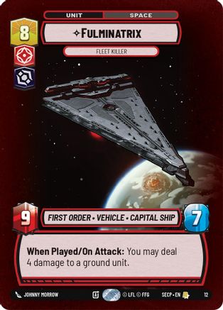 Image of Fulminatrix - Fleet Killer  - Secrets of Power Weekly Play Promos