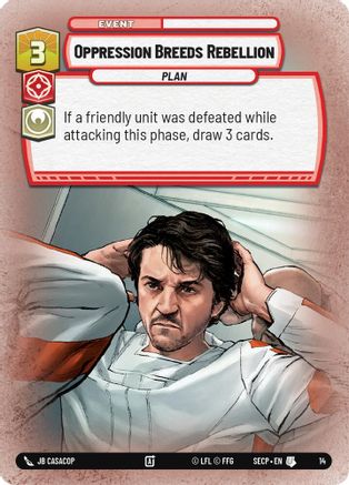 Image of Oppression Breeds Rebellion  - Secrets of Power Weekly Play Promos