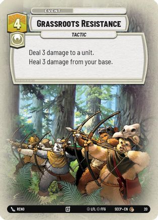 Image of Grassroots Resistance  - Secrets of Power Weekly Play Promos