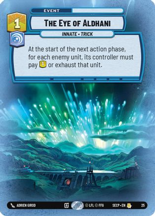 Image of The Eye of Aldhani (Foil)  - Secrets of Power Weekly Play Promos