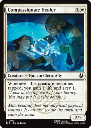 Image of Compassionate Healer (TLA-013) - Avatar: The Last Airbender