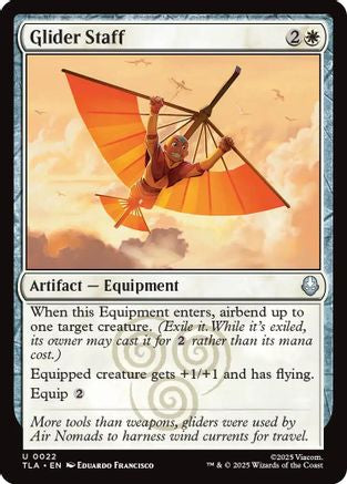 Image of Glider Staff (TLA-022) - Avatar: The Last Airbender