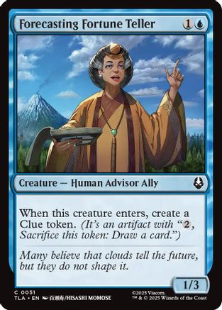 Image of Forecasting Fortune Teller (TLA-030) - Avatar: The Last Airbender