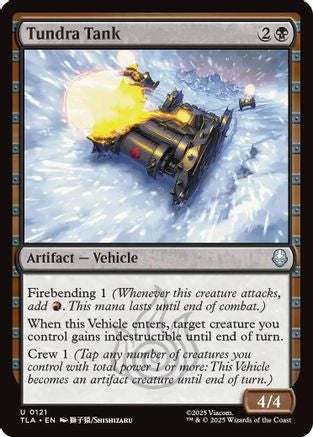 Image of Tundra Tank (TLA-121) - Avatar: The Last Airbender Foil