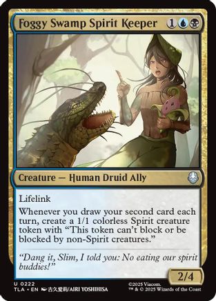 Image of Foggy Swamp Spirit Keeper (TLA-222) - Avatar: The Last Airbender Foil