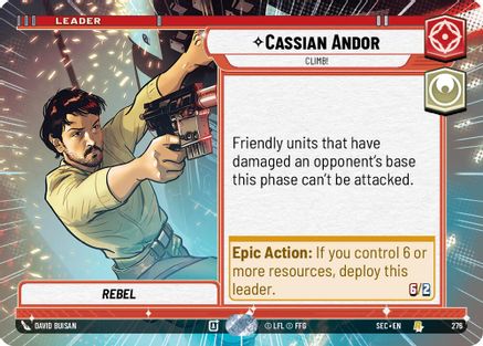 Image of Cassian Andor - Climb! (Hyperspace) (276) - Secrets of Power