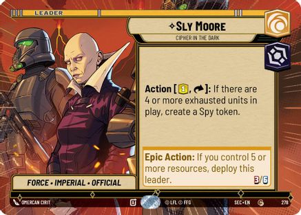 Image of Sly Moore - Cipher in the Dark (Hyperspace) (278) - Secrets of Power