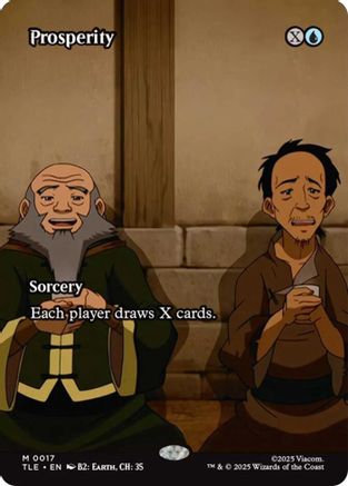Image of Prosperity (Borderless) (TLE-017) - Avatar: The Last Airbender: Eternal-Legal Foil