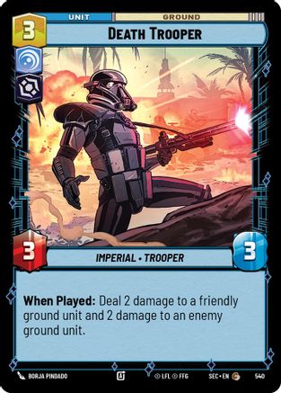 Image of Death Trooper (Foil) (540) - Secrets of Power Foil
