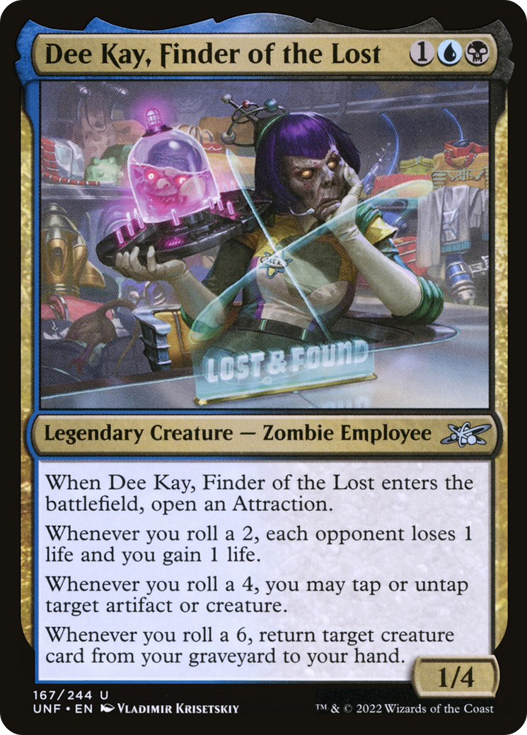 Image of Dee Kay, Finder of the Lost (UNF-167) - Unfinity