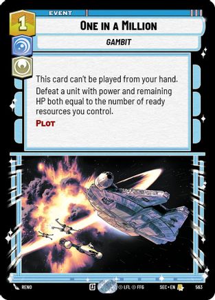 Image of One in a Million (Foil) (563) - Secrets of Power Foil