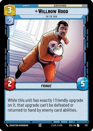 Image of Willrow Hood - On the Run (Foil) (571) - Secrets of Power Foil