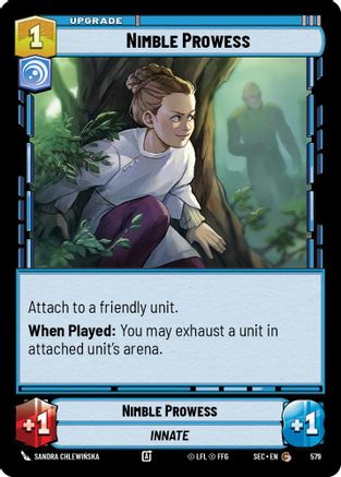 Image of Nimble Prowess (Foil) (579) - Secrets of Power Foil