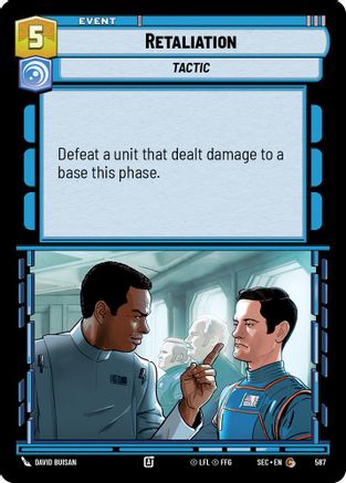 Image of Retaliation (Foil) (587) - Secrets of Power Foil