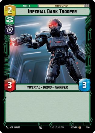 Image of Imperial Dark Trooper (Foil) (590) - Secrets of Power Foil