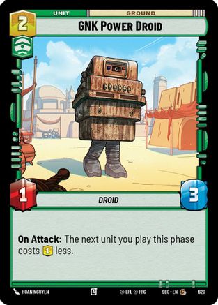 Image of GNK Power Droid (Foil) (620) - Secrets of Power Foil