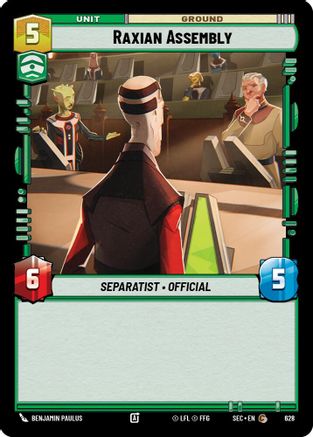 Image of Raxian Assembly (Foil) (628) - Secrets of Power Foil