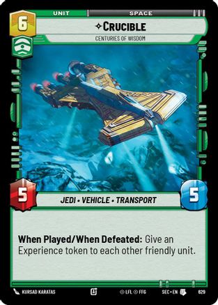Image of Crucible - Centuries of Wisdom (Foil) (629) - Secrets of Power Foil