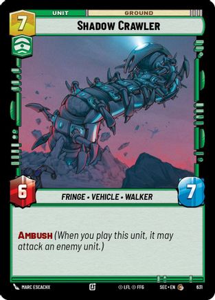 Image of Shadow Crawler (Foil) (631) - Secrets of Power Foil